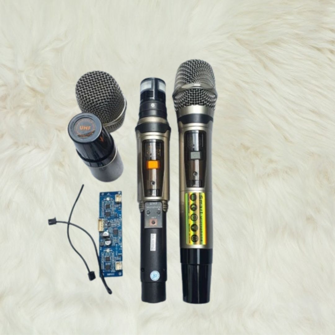 Micro kim loại sóng UHF UGX 23 cao cấp, hát nhẹ nhàng, chống hú hiệu quả, âm thanh rõ ràng, siêu bền, phù hợp cho mọi kh
